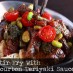 Beef Stir Fry with Miso Bourbon Teriyaki Sauce