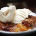 Cranberry Peach Cobbler