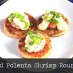 Grilled Polenta Shrimp Rounds