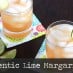 Authentic Lime Margaritas