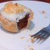 Mini Rhubarb and Chocolate Meringue Pies
