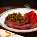 Moroccan-Spiced Roasted Steak with Carrots