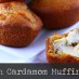 Peach Cardamom Muffins