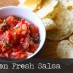 Garden Fresh Salsa