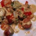 Shrimp and Andouille Skewers with Shallot Mustard Sauce