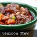Spicy Venison Stew