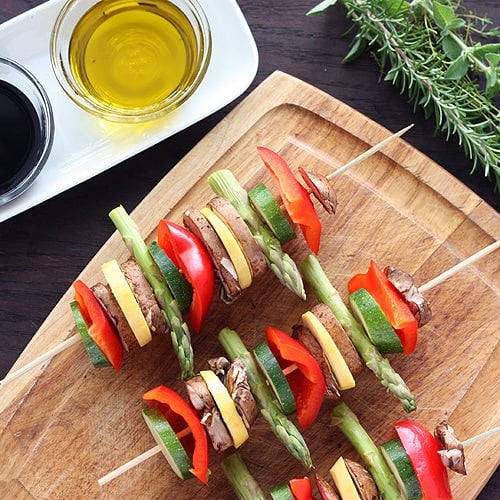 Vegetable Kabobs