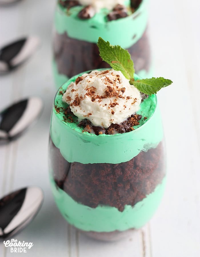 Mint Chocolate Trifle The Cooking Bride