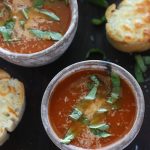 Classic and easy tomato basil soup is slowly simmered with diced tomatoes, onions, garlic, basil, and other fresh herbs. It's as healthy as it is tasty!