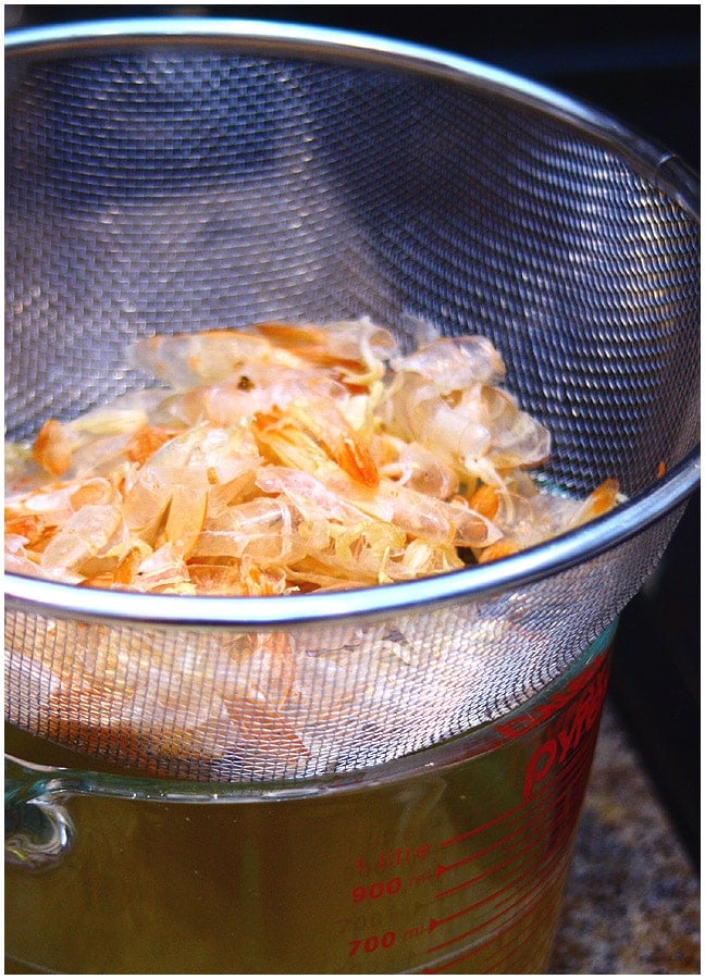 Homemade Shrimp Stock - The Cooking Bride