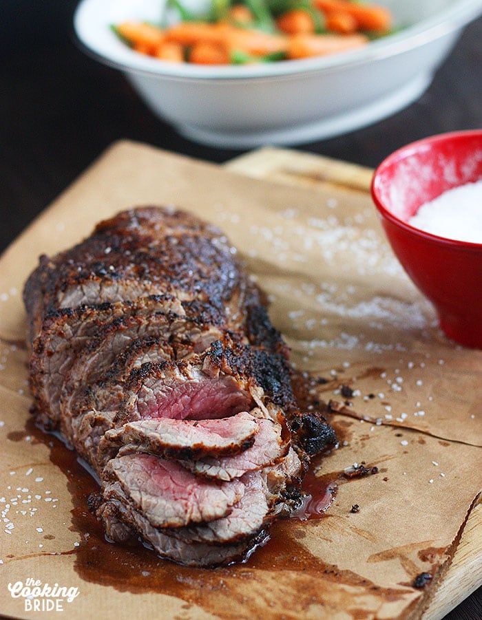 Moroccan Spiced London Broil in the Oven | The Cooking Bride