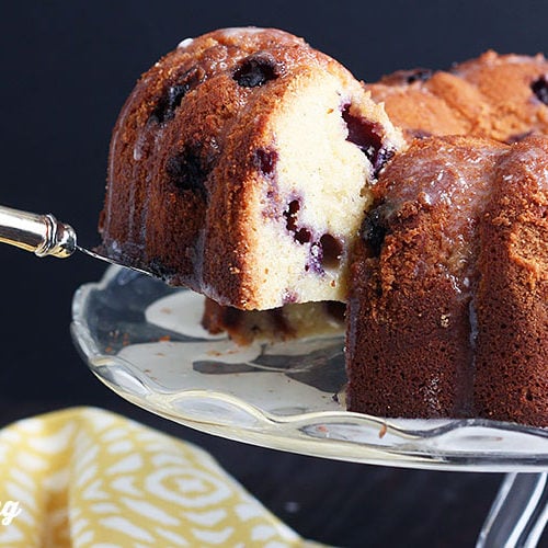 blueberry pound cake