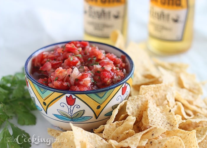 Garden Fresh Salsa - CookingBride.com