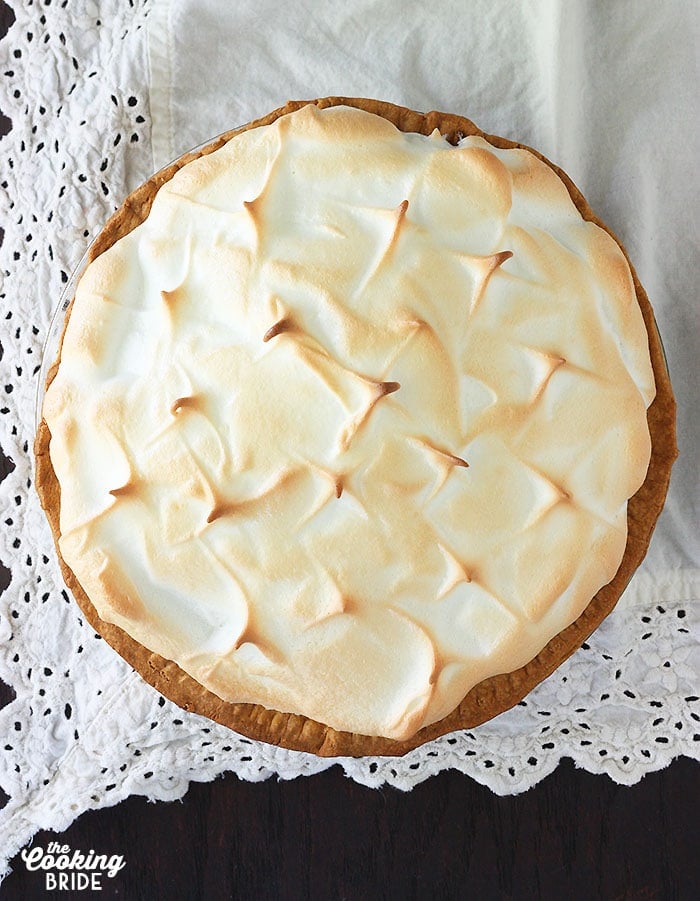 chocolate meringue pie