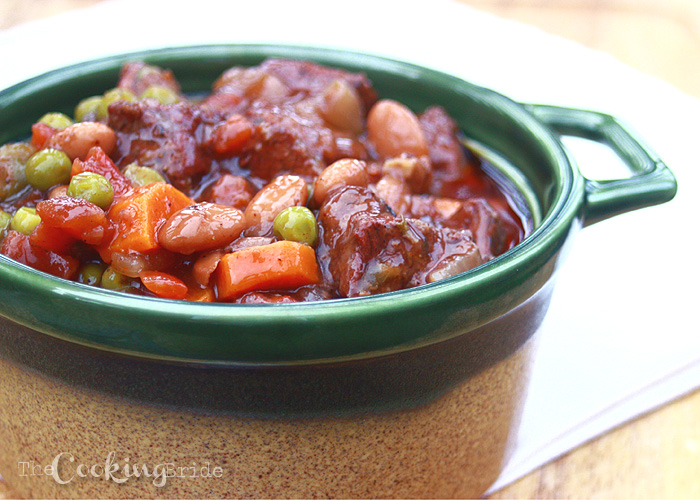 Deer meat is perfect for dishes that require long and slow cooking times, like this beautiful, deep burgundy spicy vegetable and venison stew recipe.