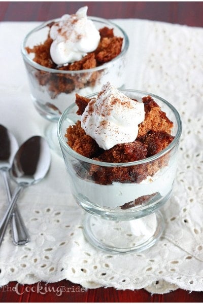 Gingerbread Trifles - CookingBride.com