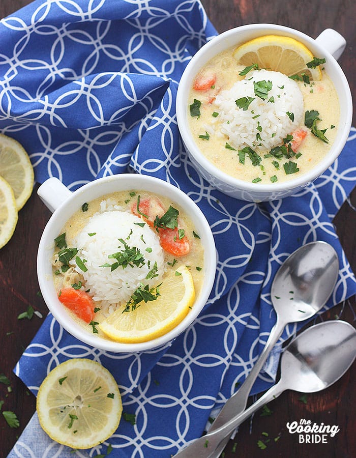 lemon chicken soup