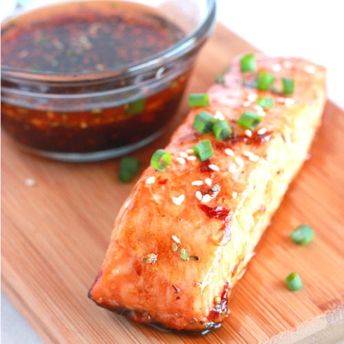 Baked Teriyaki Salmon The Cooking Bride