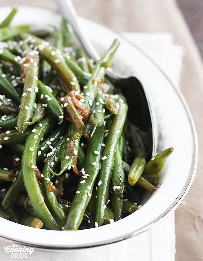 Sauteed green beans