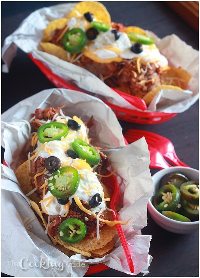 Barbecue Pulled Pork Nachos