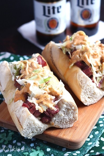 Reuben Po Boys