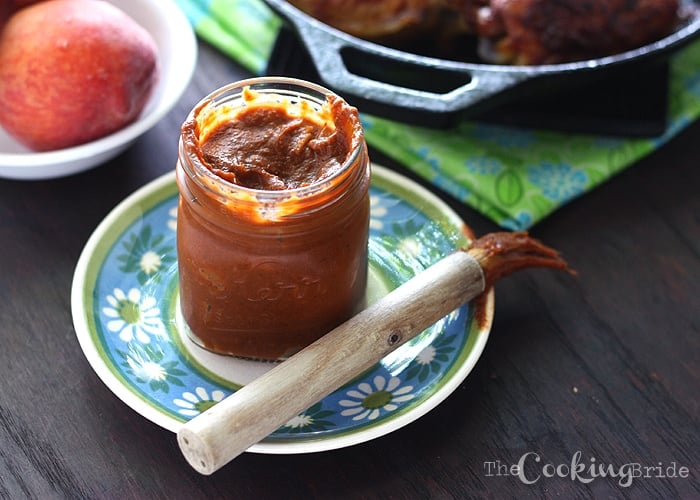 peach BBQ sauce