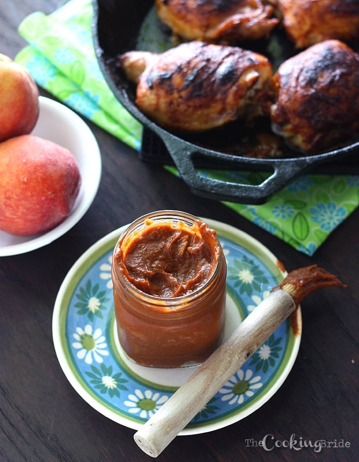 peach BBQ sauce