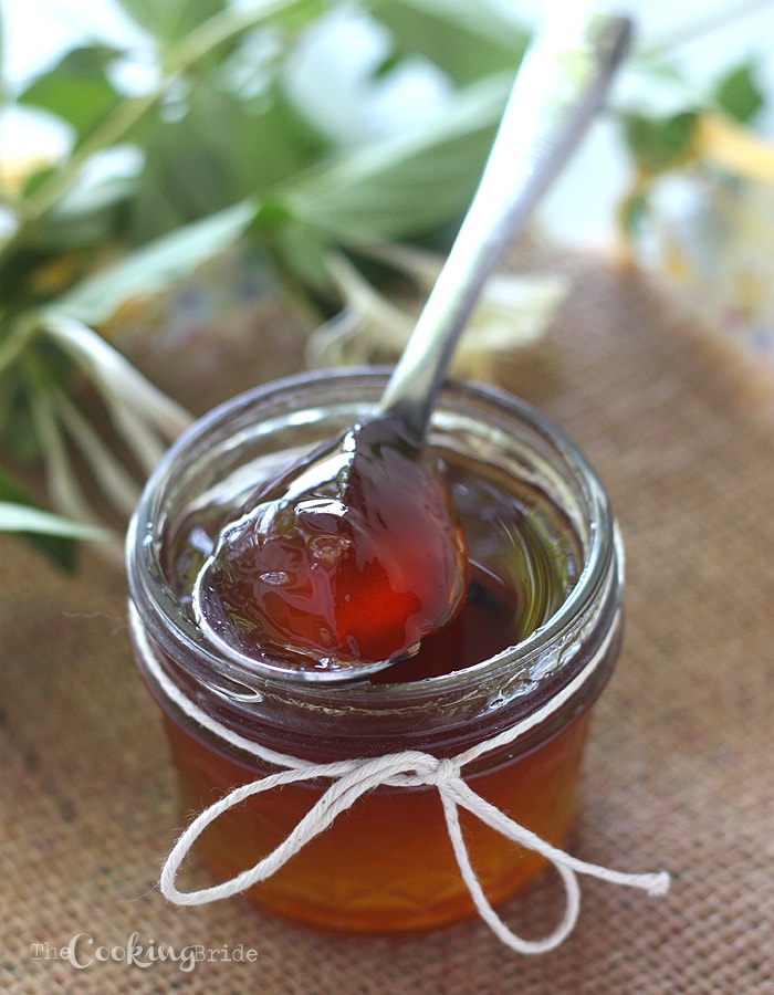 Transform those sweet smelling blooms into a tasty treat with this honeysuckle recipe. Honeysuckle blooms are infused with whole vanilla beans for a slightly sweet honey-flavored vanilla bean honeysuckle jelly.