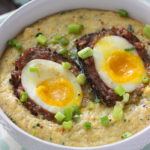 Scotch Eggs with Buttered Herb Grits - CookingBride.com