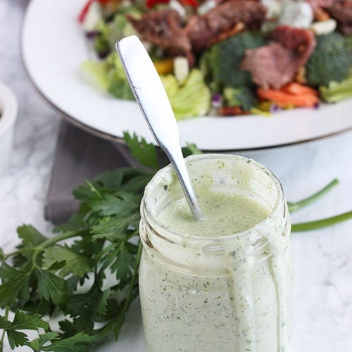 tatte green herb dressing The Best Green Goddess Tahini Dressing