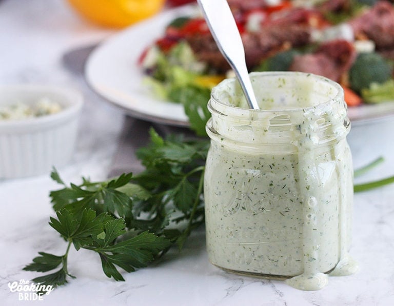 Creamy Herb Salad Dressing