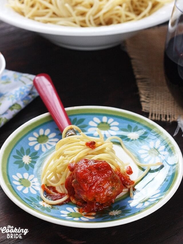 Oven Baked Meatballs Tutorial