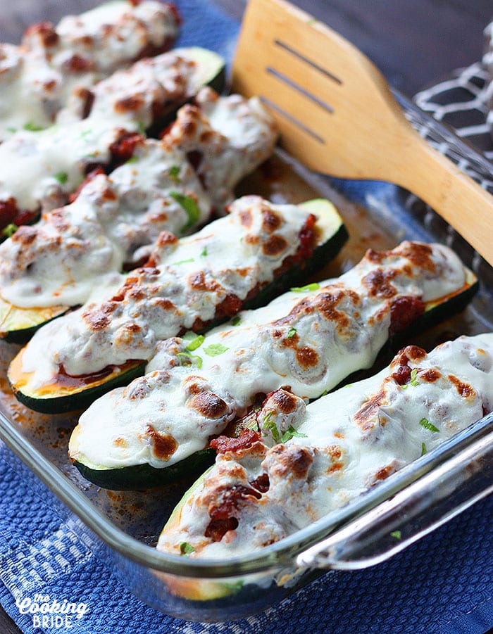 stuffed zucchini boats