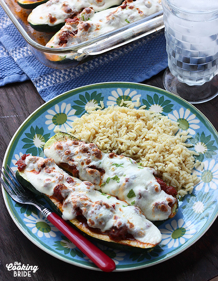 stuffed zucchini boats