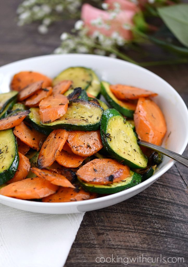 best zucchini recipes Easy-Sauteed-Zucchini-and-Carrots-the-perfect-side-dish-cookingwithcurls.com_