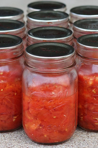 How to Can Diced Tomatoes
