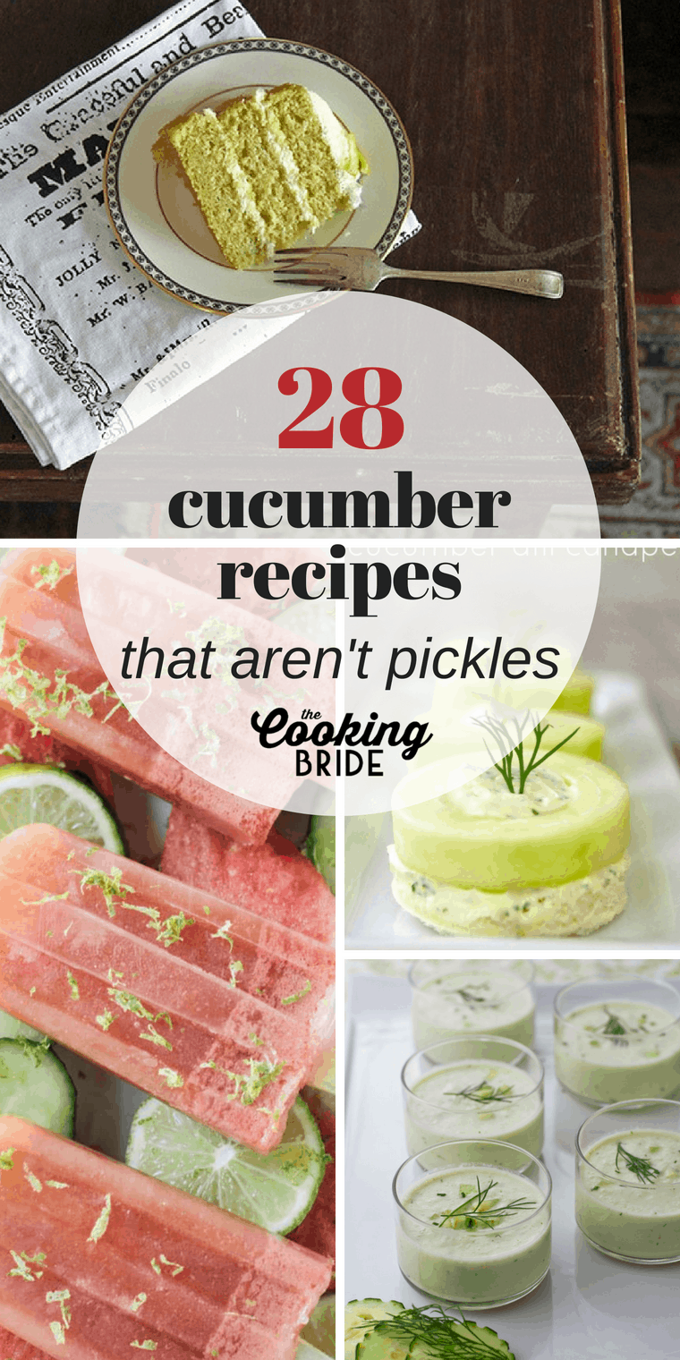 Looking for tasty ways to use cucumbers that doesn't involve making pickles? Check out this list of cucumber dishes that will put your garden's bounty to good (and delicious) use.