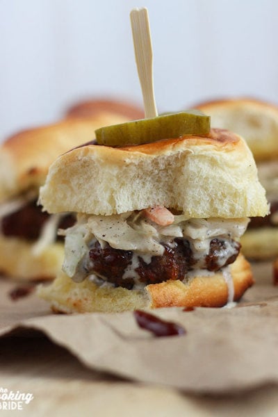 meatball sliders