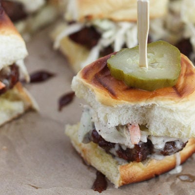 Barbecue Bacon Meatball Sliders