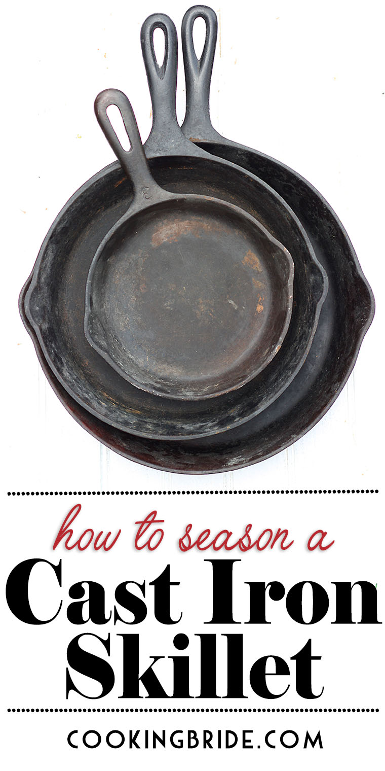 Is your cast iron skillet looking a little dull? Don't throw it out! Learn how to season a cast iron skillet and make it good as new.