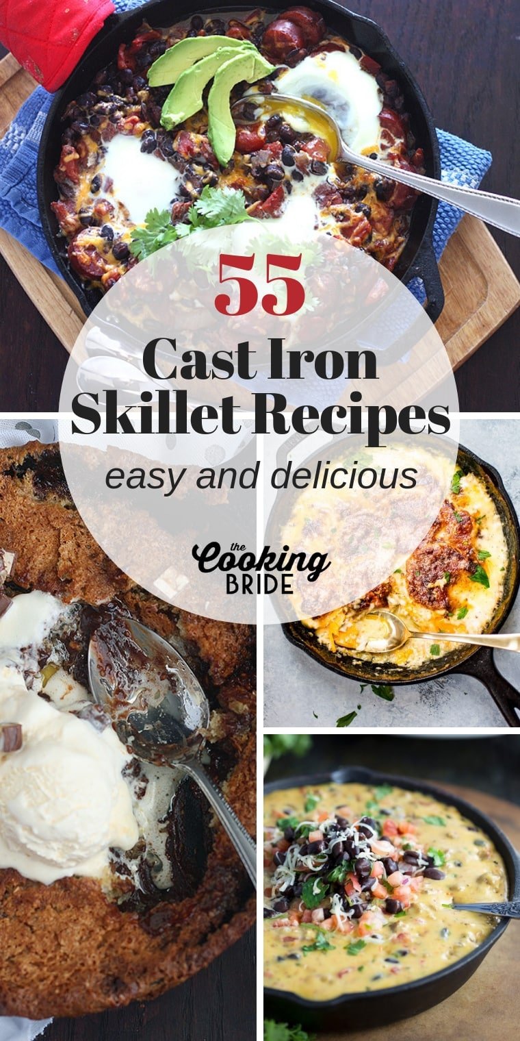 Looking to put your cast iron skillet to good use? You'll love these easy and delicious cast iron skillet recipes.