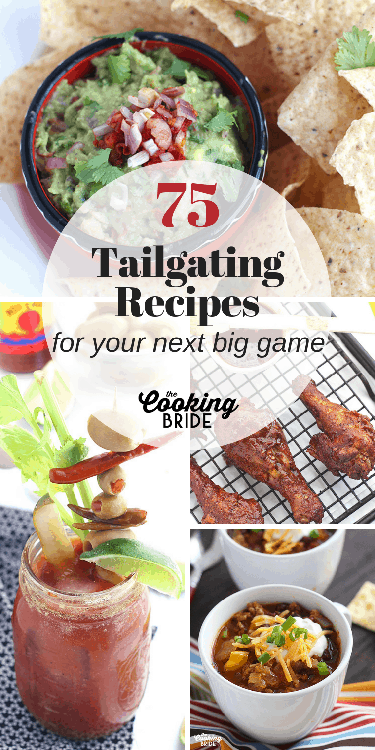 Are you a die hard football fan? You'll love these mouthwatering tailgating recipes, perfect for tailgating at your home or the home of your favorite team.