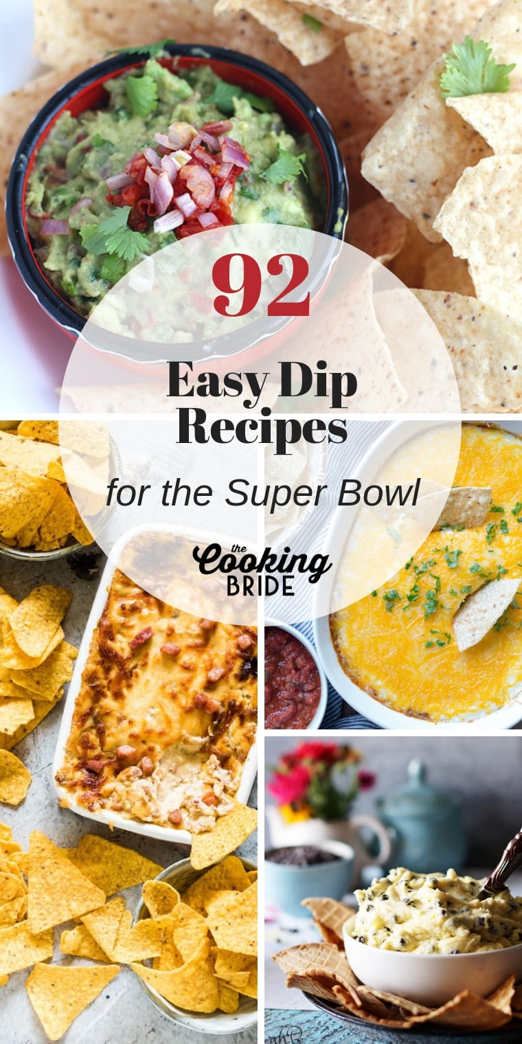 92 Easy Game Day Dip Recipes - The Cooking Bride