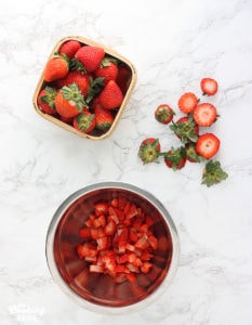 Strawberry Sheet Cake - The Cooking Bride