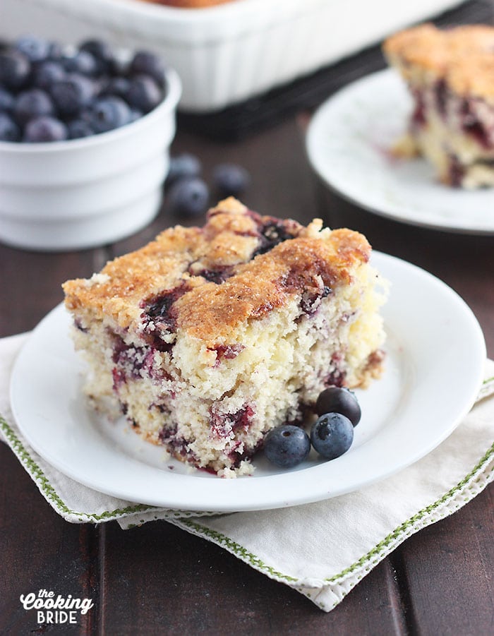 Blueberry Buttermilk Coffee Cake