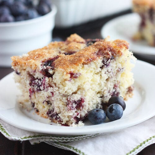 Blueberry Buttermilk Coffee Cake