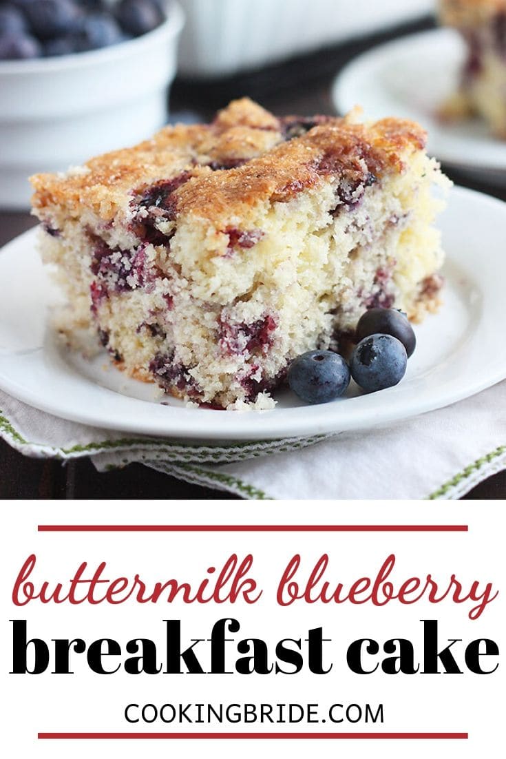 Blueberry Buttermilk Coffee Cake