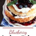 blueberry icebox cake