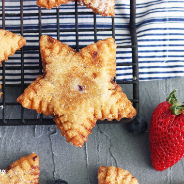 mixed berry fried pies