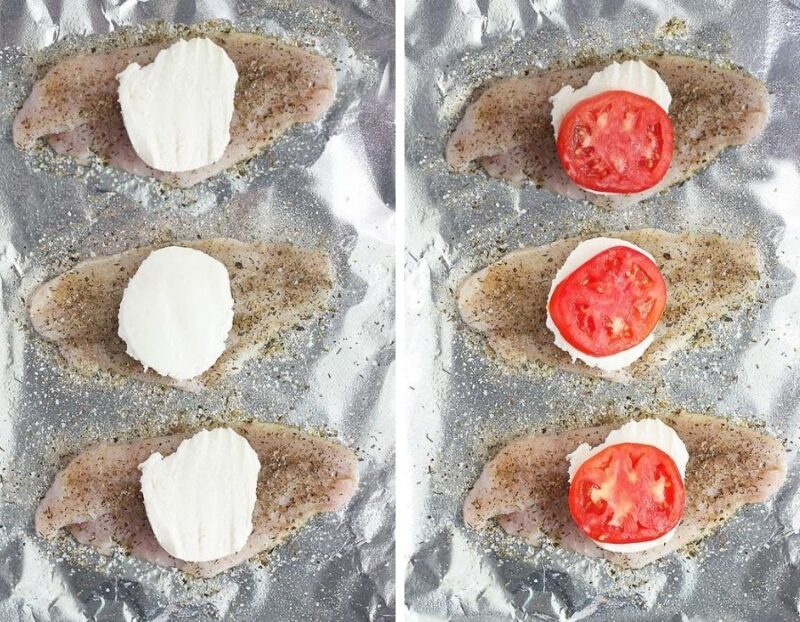 Caprese Baked Catfish Fillets | The Cooking Bride